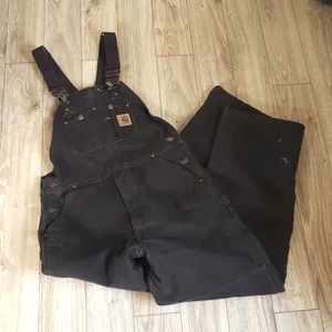 Carhartt - Quilt Lined Sandstone Bib Overall